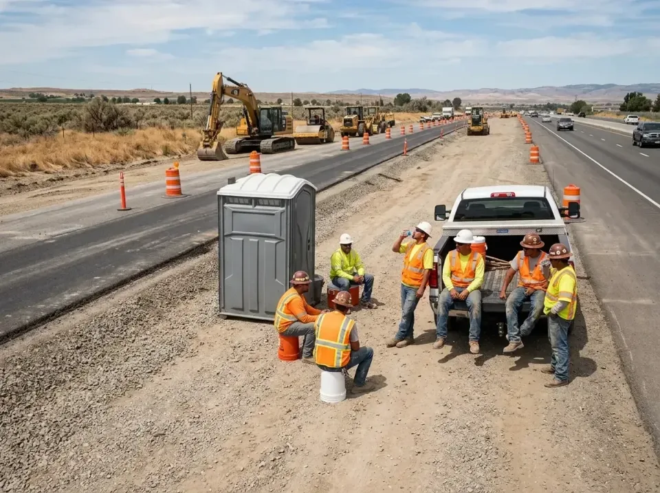 highway-road-construction-crew-007 — frequently asked questions, Porta Potty and Restroom Rentals in Jena, LA